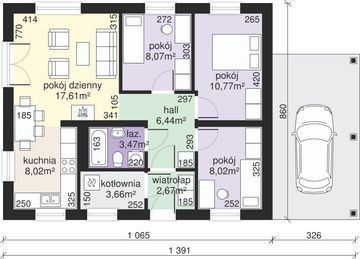 Parter projektu - Dom przy Przyjemnej 33