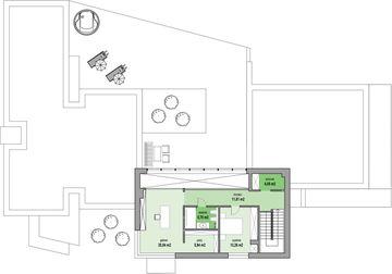 Piętro 1 projektu - MJS-122