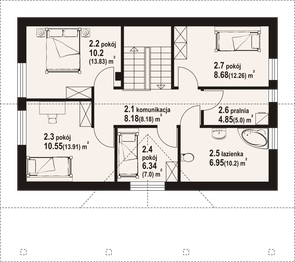 Poddasze projektu - Ponin