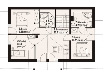 Poddasze projektu - Oleśnica 3 dws