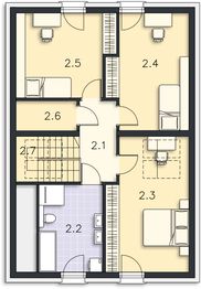 Poddasze projektu - Livigno DCP355