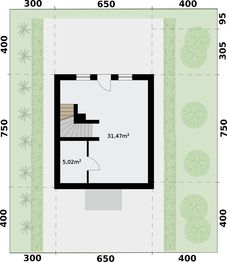 Piwnica projektu - L-305 z piwnicą