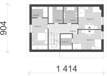 Poddasze projektu - uA207
