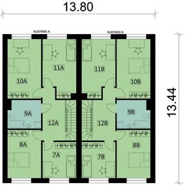 Piętro 1 projektu - KA145