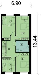 Piętro 1 projektu - KA145 S