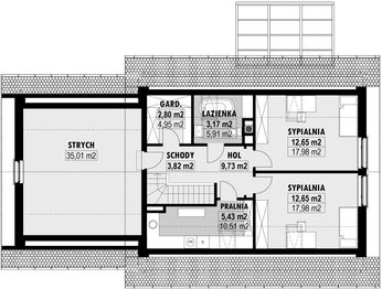Poddasze projektu - E-277