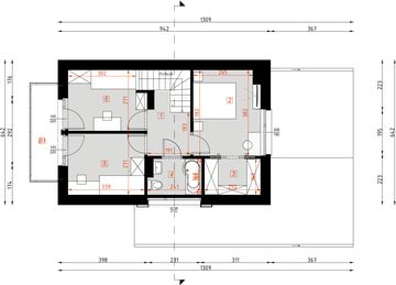 Poddasze projektu - D274