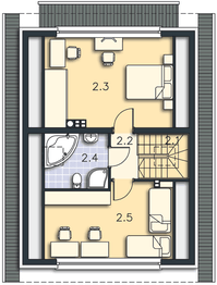 Poddasze projektu - Vaduz LMP255