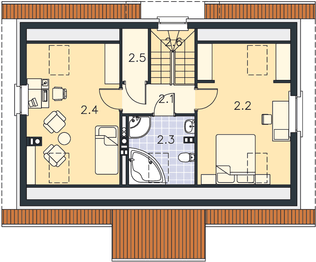 Poddasze projektu - Murcja LMP248