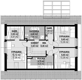 Poddasze projektu - E-279