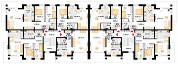 Piętro 1 projektu - Akant 5