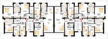 Piętro 2 projektu - Akant 5