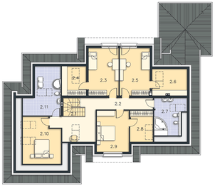 Poddasze projektu - Pescara DCP338