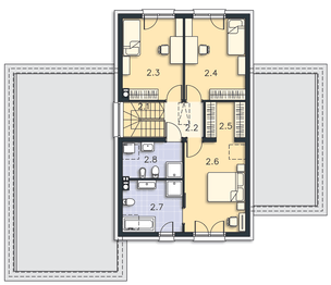 Poddasze projektu - Matera DCP367