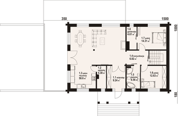 Parter projektu - Osakowo 19 dw