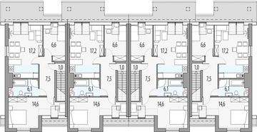 Poddasze projektu - Paweł i gaweł 2a - szereg l+s+sl+ll