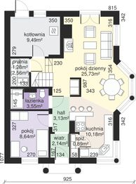 Parter projektu - Dom przy Sielskiej 10