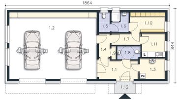 Parter projektu - Budynek usługowy Austin GW01a