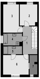 Piętro 1 projektu - Eco 44
