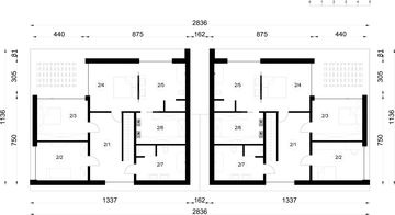 Piętro 1 projektu - B-144