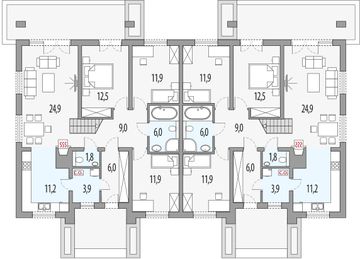 Parter projektu - Małgosia dd - dwulokalowy
