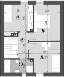 Poddasze projektu - Domek Neo