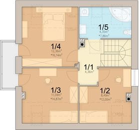 Poddasze projektu - Monte 3