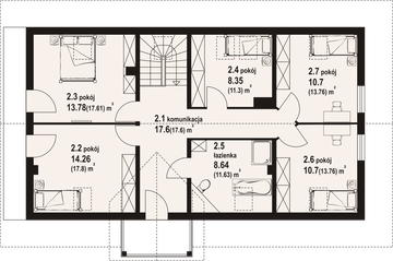 Poddasze projektu - Zawoja 25 dwst