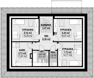 Poddasze projektu - E-285