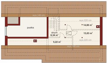 Poddasze projektu - Domena 139 C