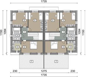 Piętro 1 projektu - Lancelot 2