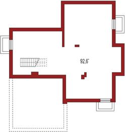 Piwnica projektu - Carmen Magdalena C strop monolityczny