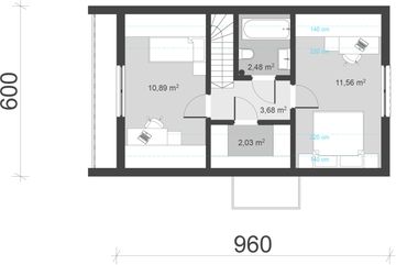 Poddasze projektu - uA284