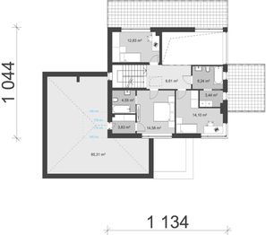 Piętro 1 projektu - uA195