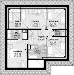 Poddasze projektu - E-288