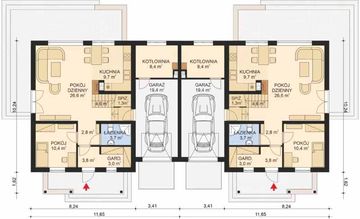 Parter projektu - APS 237 dwulokalowy
