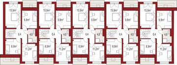 Poddasze projektu - Andrea 5 segmentów