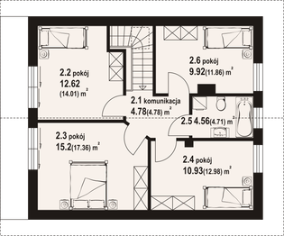 Poddasze projektu - Gryfice a3