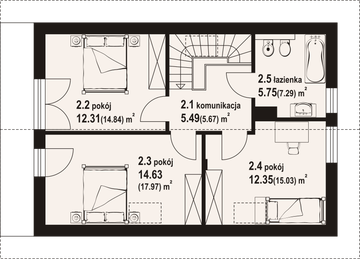 Poddasze projektu - Świecie a 3