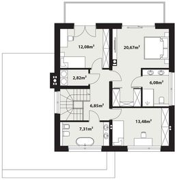 Piętro 1 projektu - Nowik 2