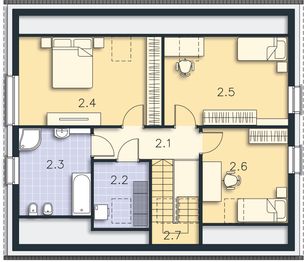 Poddasze projektu - Londyn DCP377