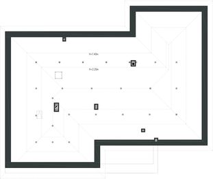 Poddasze projektu - EG-80 wariant I