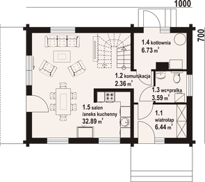Parter projektu - Orłowo aa 70 dw