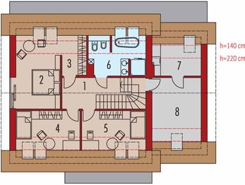 Poddasze projektu - Iga II G1 energo