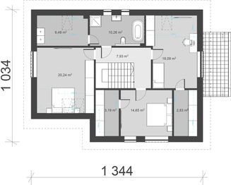 Poddasze projektu - uA290