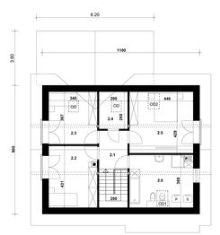 Poddasze projektu - Komfort 2