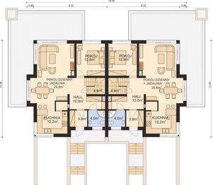 Parter projektu - APS 279 dwulokalowy