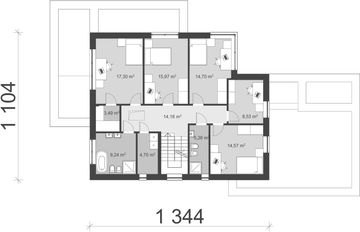 Piętro 1 projektu - uA241