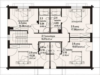 Poddasze projektu - Bolechowo dw 3