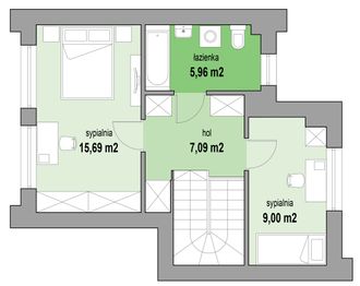 Piętro 1 projektu - MJS-118